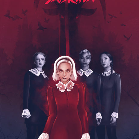 Sabrina, The Witches Are Coming, Poster Illustration - Mtt Wood