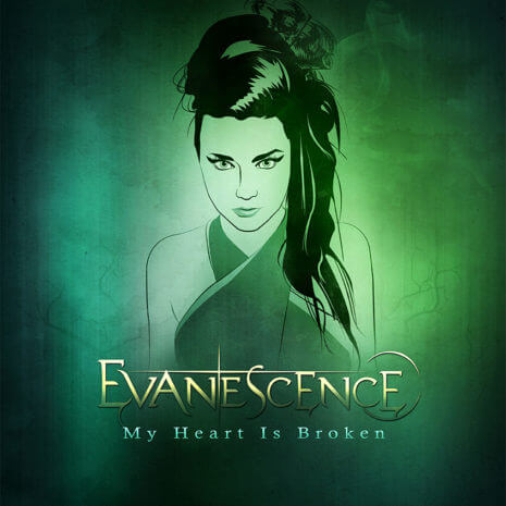 Evanescence, My Heart is Broken, Poster - Mtt Wood