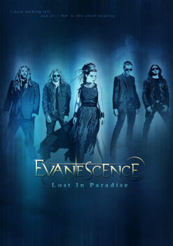 Evanescence, Lost In Paradise, Poster - Mtt Wood