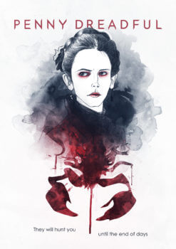 Penny Dreadful, They Will Hunt You, Cover Illustration - Mtt Wood