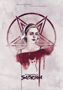 Sabrina, Pandora’s Box Illustration - Mtt Wood