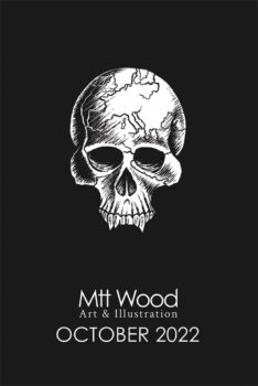 October 2022 (Inktober) Art Book - Mtt Wood